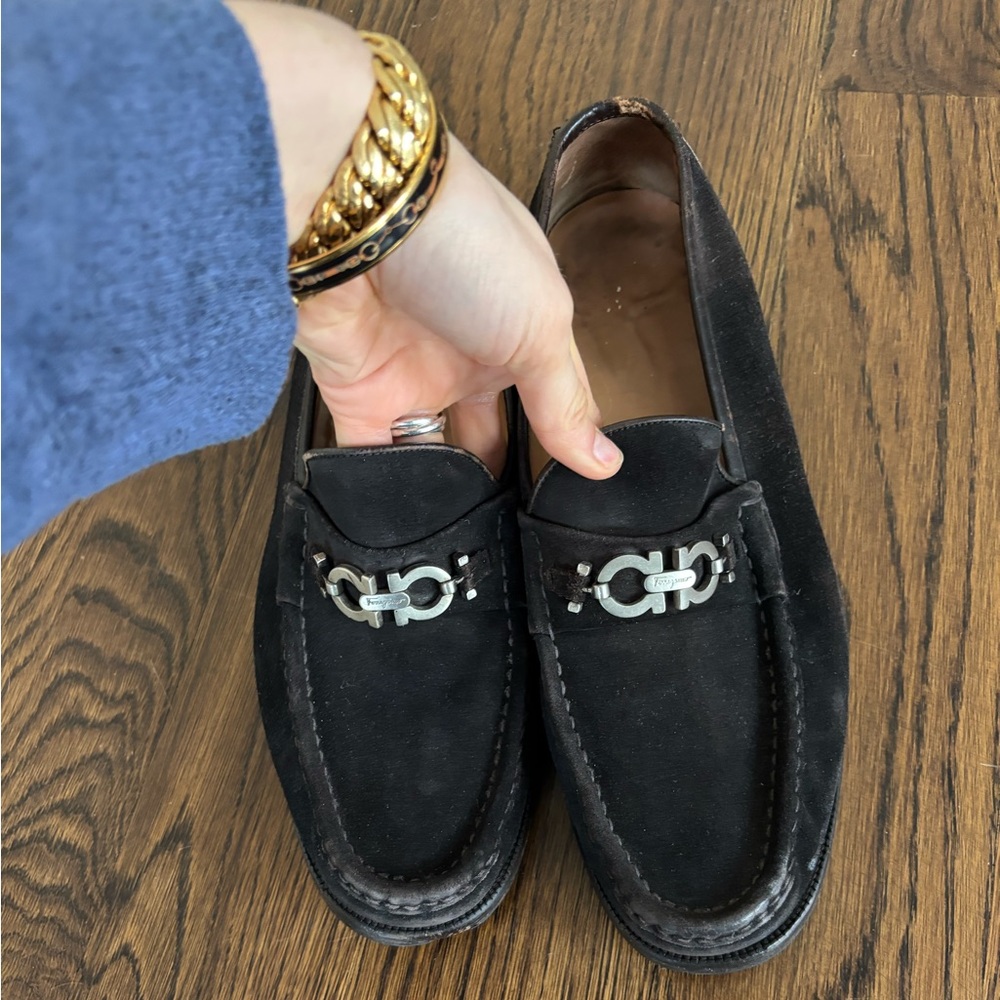 Brown Salvatore Ferragamo Loafers